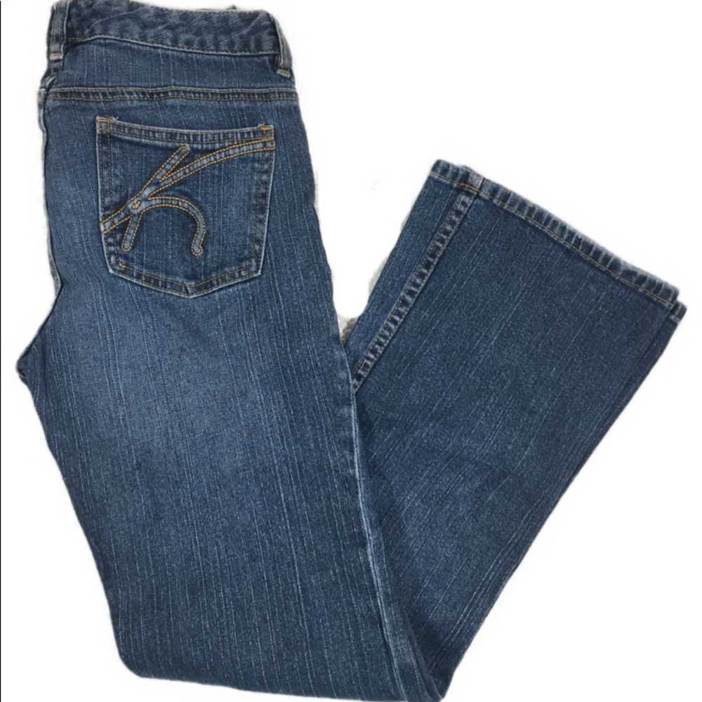 Michael kors boot cut MK pocket jeans Sz 4 - Picture 2 of 7